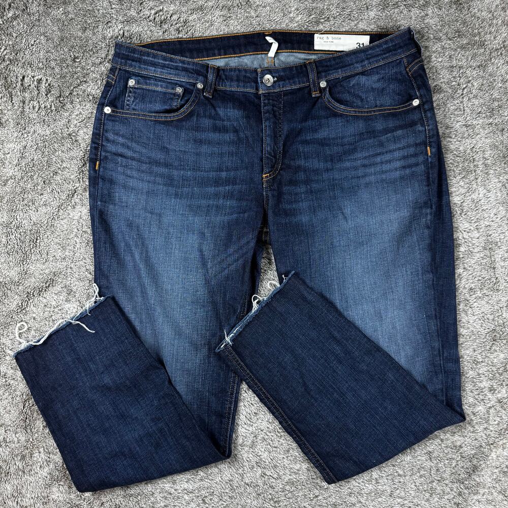 Rag & Bone Jeans Dre Low Rise Slim Boyfriend Women's 31